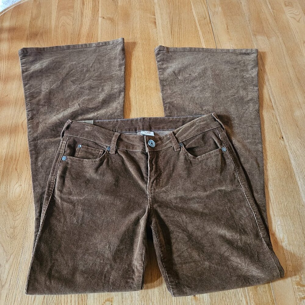 Ariat Brown Corduroy Boot Cut Pants